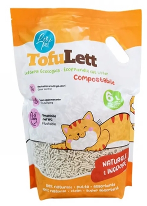 Picture of LeoPet Tofu Cat litter 6Ltrs Natural